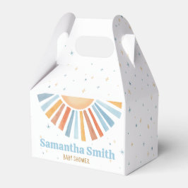 Caja Para Regalos Aquí viene el Baby Shower del hijo