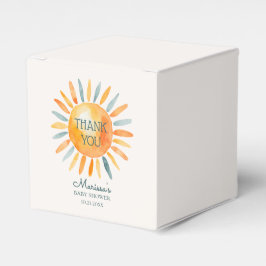 Caja Para Regalos Aquí viene el Baby Shower del niño