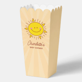 Caja Para Regalos Aquí Viene El Pequeño Sunshine Boy Baby Shower