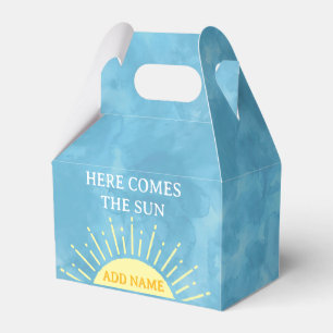 Caja Para Regalos Aquí Viene El Personalizado Baby Shower De Sun Wat