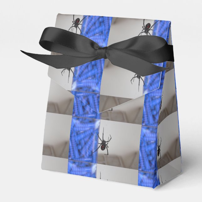 Caja Para Regalos Arañas negras de viuda (Front Side)