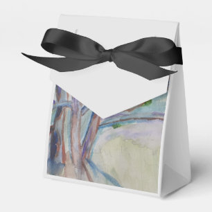 Caja Para Regalos Árbol abstracto