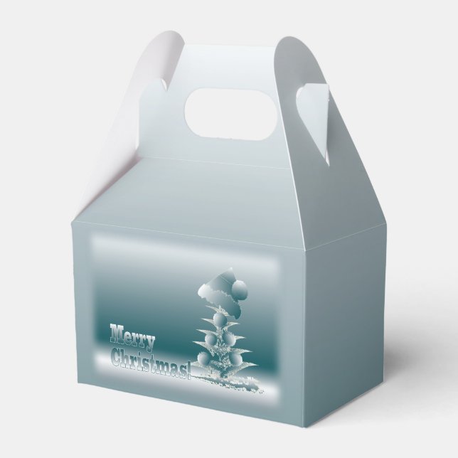 Caja Para Regalos Árbol de Navidad (Front Side)