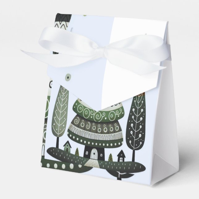 Caja Para Regalos árbol de Navidad (Front Side)