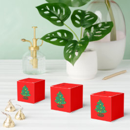 Caja Para Regalos Árbol de Navidad de tres niveles desde