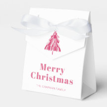 Árbol de Navidad Rosa Personalizado Moderno Feliz 