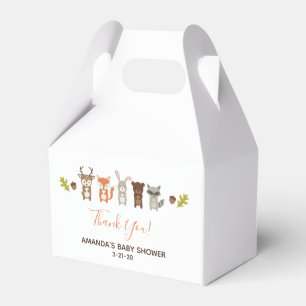 Caja Para Regalos Arbolado Baby Shower