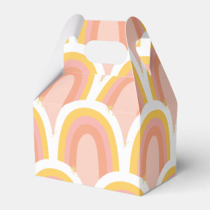 Caja Para Regalos Arco iris retro