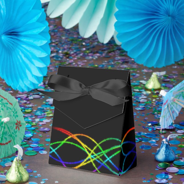 Caja Para Regalos Arcoiris (Fiesta)