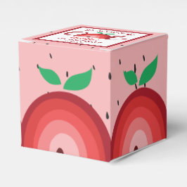 Caja Para Regalos Arcoiris de Apple, dulce de ser uno, primer cumple