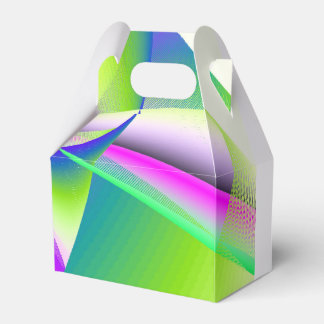 Caja Para Regalos Arcoiris gable Boda arcoíris