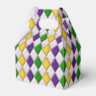 Caja Para Regalos Arlequín de Vidrio Emplomado