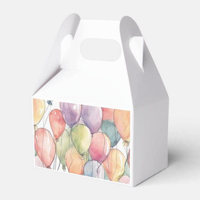 Caja Para Regalos Arriba, arriba y lejos Día de los Globos (Front Side)