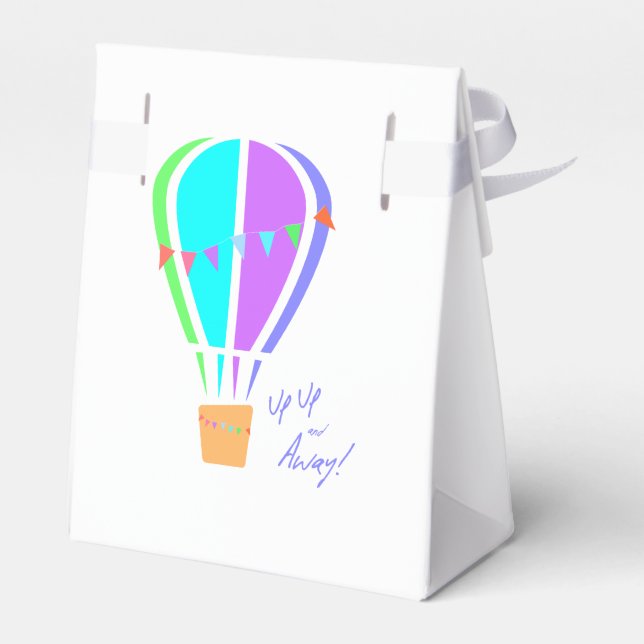 Caja Para Regalos ¡Arriba y lejos! (Reverso)