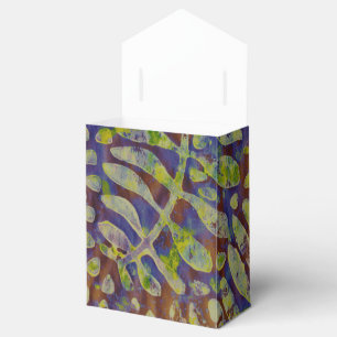 Caja Para Regalos Arte abstracto de la plantilla de la impresión de