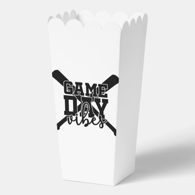 Caja Para Regalos Arte de palabra deporte de béisbol (Anverso)