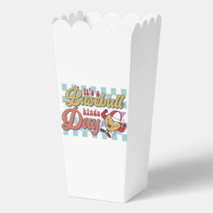 Caja Para Regalos Arte de palabra deporte de béisbol