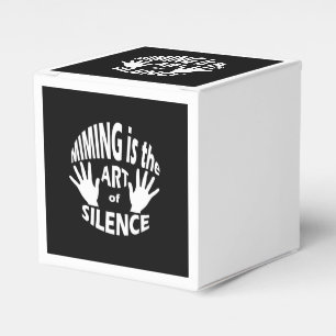 Caja Para Regalos Arte de silencio de Mime Pantomime