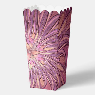 Caja Para Regalos Arte floral fractal moderno abstracto colores de b