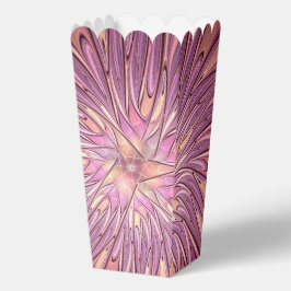 Caja Para Regalos Arte floral fractal moderno abstracto colores de b