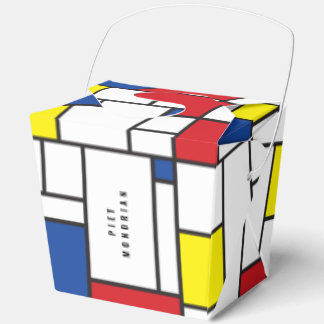 Caja Para Regalos Arte Moderno De Stijl Geométrico Minimalista Mondr