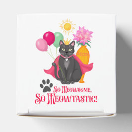 Caja Para Regalos Así Que Meowsome, ¡tan meowtastic!