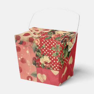 Caja Para Regalos Aspecto bastante angustiado Floral Vintage Shabby