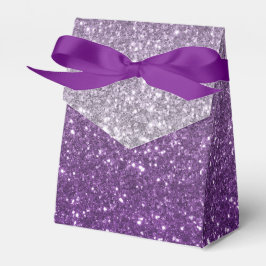Caja Para Regalos Aspecto de brillo púrpura Ombre