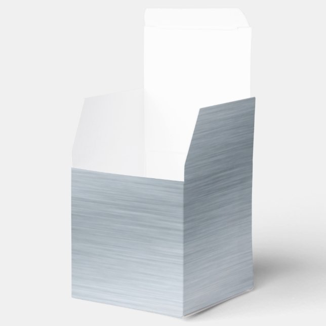 Caja Para Regalos Aspecto plateado pincel Fondo de arte (Abierto)