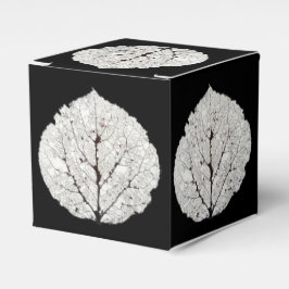 Caja Para Regalos Aspen Leaf Skeleton 1