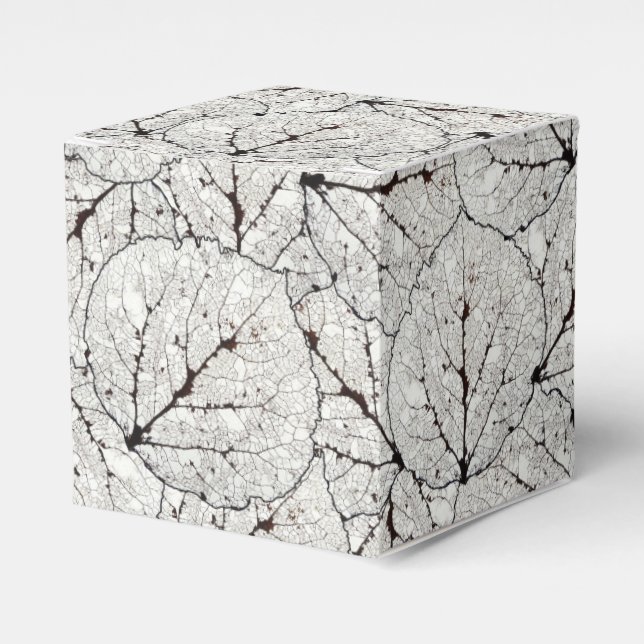 Caja Para Regalos Aspen Leaf Skeleton 1 (Costado Anverso)