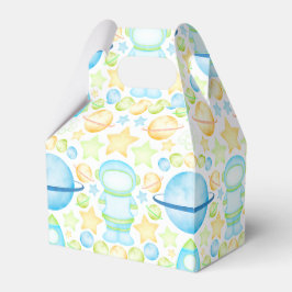 Caja Para Regalos Astronauta del espacio exterior de los niños azule