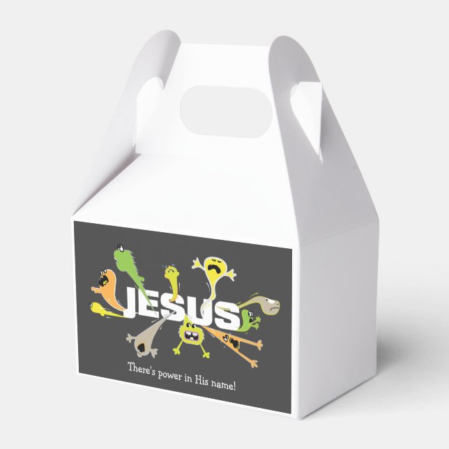 Caja Para Regalos Asustado Jesús (Front Side)