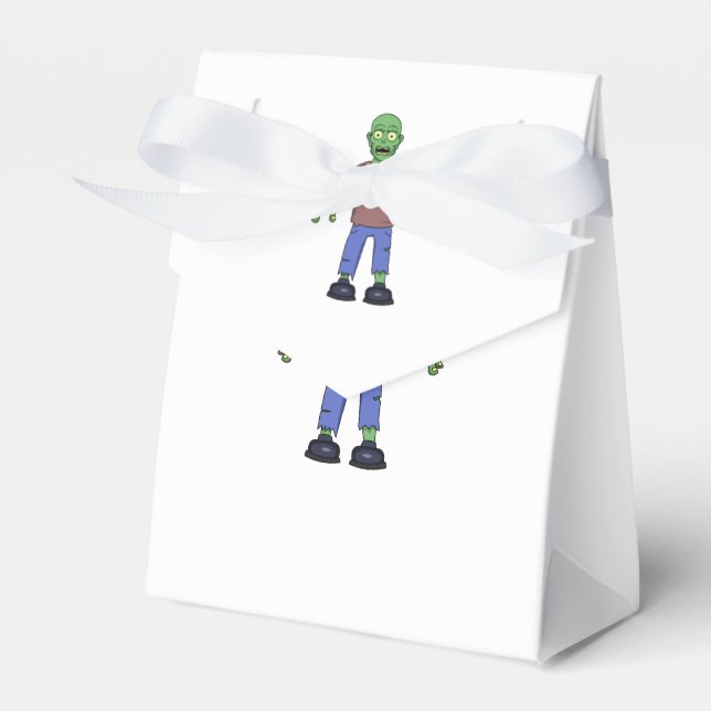 Caja Para Regalos Asustado Zombie (Front Side)
