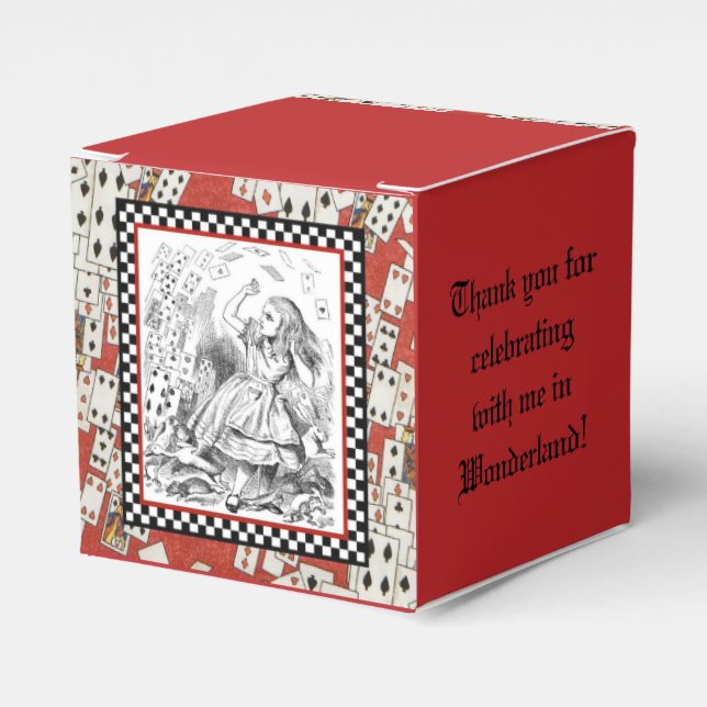 Caja Para Regalos Ataque de las tarjetas 1 (Costado Anverso)