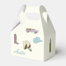 Caja Para Regalos Austin Wedding Favor Box