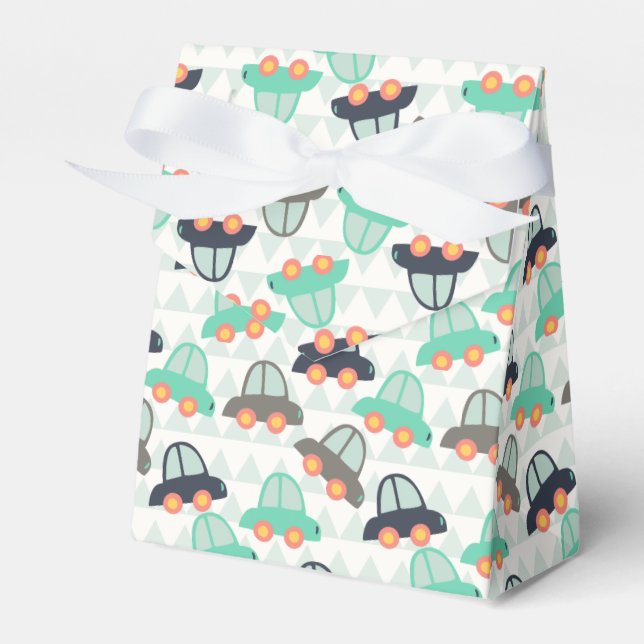Caja Para Regalos Autos y más autos (Front Side)