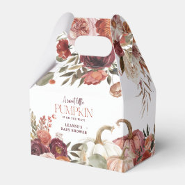 Caja Para Regalos Autumn Blooms 'a little pumpkin' Baby Shower