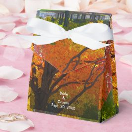 Caja Para Regalos Autumn Leaves Boda Tent Box