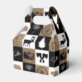 Caja Para Regalos Aventura rural de camping al aire libre