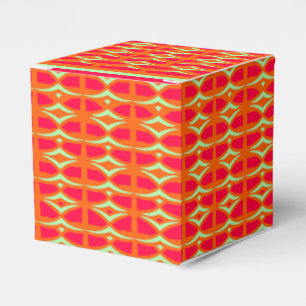 Caja Para Regalos Aves minimalistas en la cuadrícula