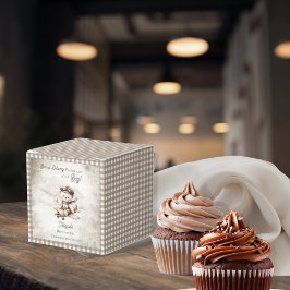 Caja Para Regalos Avión Teddy Bear entrega especial Baby Shower