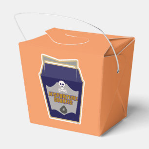 Caja Para Regalos Aviso de mala fortuna cocina eslogan de Halloween