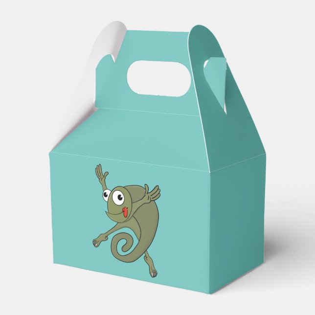 Caja Para Regalos Awesome Chameleon (Front Side)