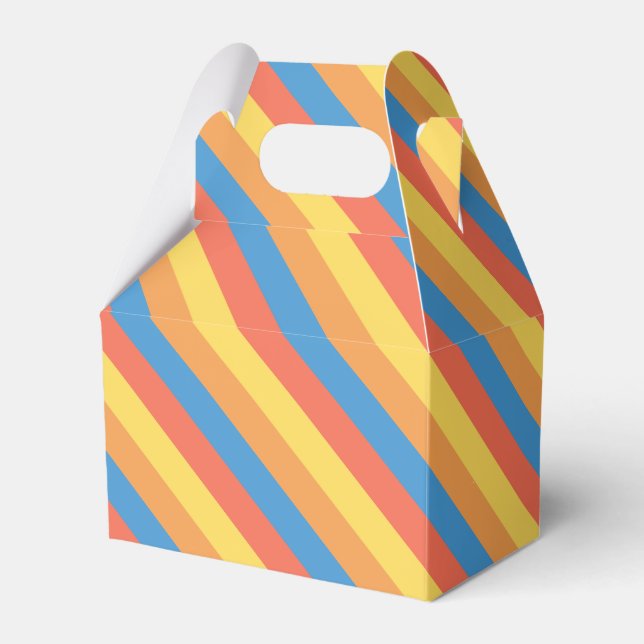 Caja Para Regalos Awning Favor Box (Front Side)