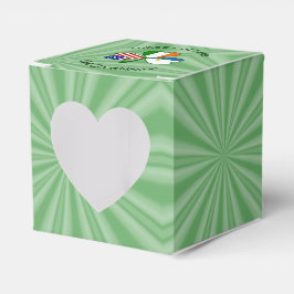Caja Para Regalos Azores Irlanda Estados Unidos Bandera Shamrock per