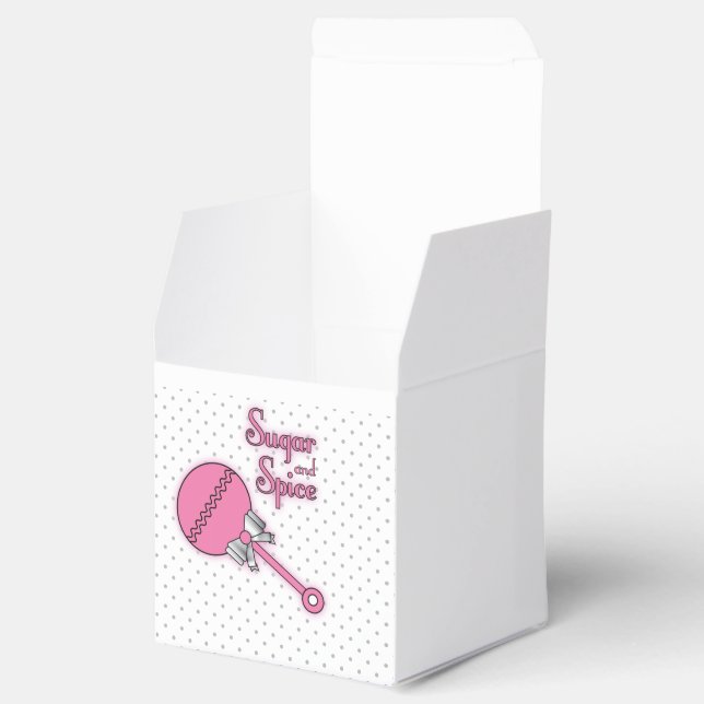 Caja Para Regalos Azúcar y especias (Abierto)