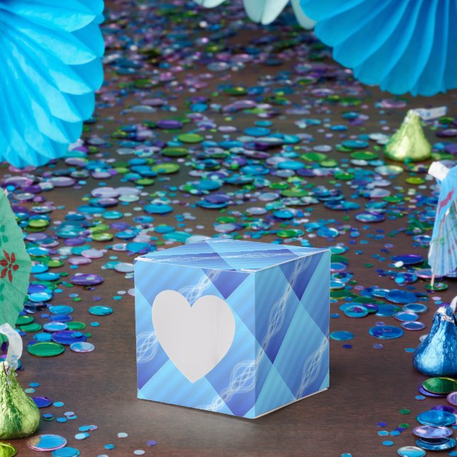 Caja Para Regalos Azul cielo (Fiesta)