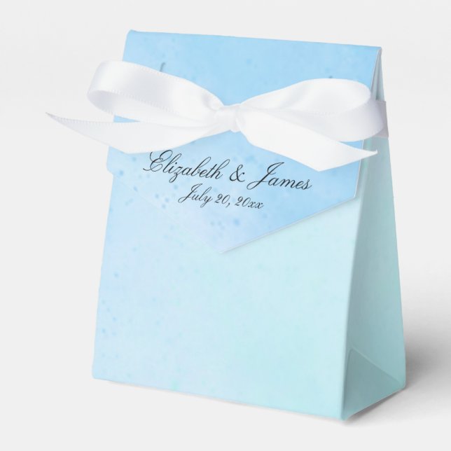 Caja Para Regalos "Azul de amor verdadero" (Front Side)