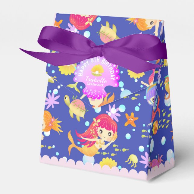 Caja Para Regalos Azul de la Marina (Front Side)